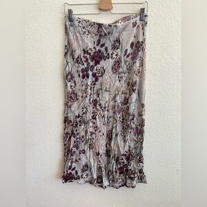 Floral Purples Skirt